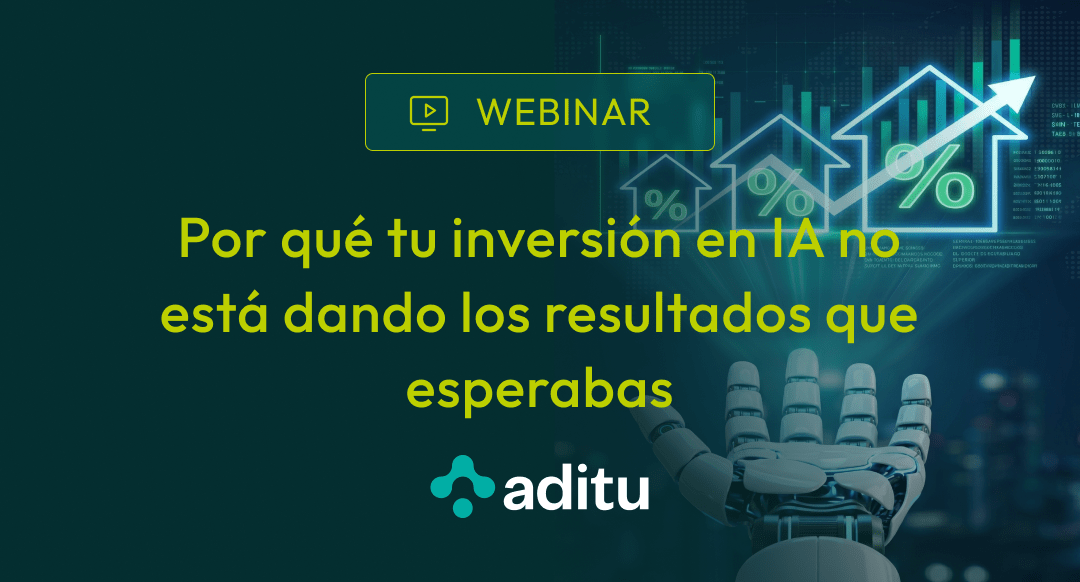 Foto de portada del webinar Por qué tus inversion en IA no está dando los resultados que esperabas