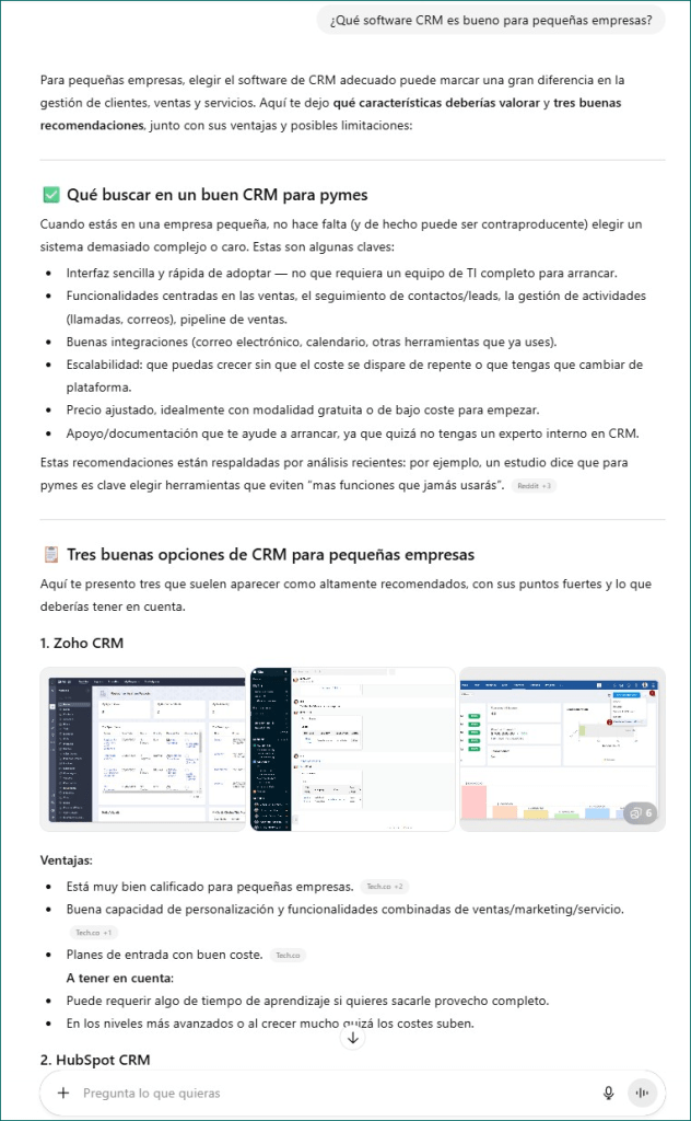 GEO: recomendación de marcas en ChatGPT