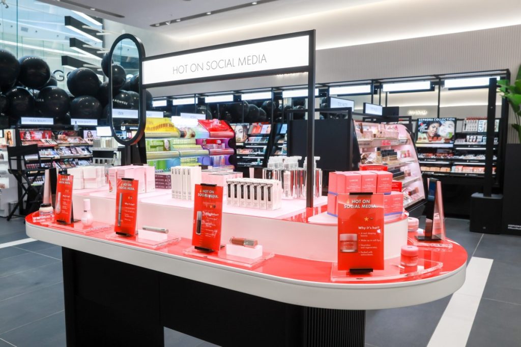 Punto de venta Sephora - Hot On Social Media